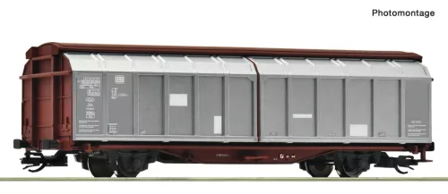 Roco 6680026 Eltolható oldalfalú teherkocsi, Hbbis, DB (E4) (TT)