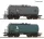 Roco 6680037 Tartálykocsi-pár fékállással, négytengelyes VTG, DB (E4) (TT)
