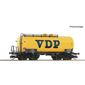   Roco 6680039 Tartálykocsi fékállással, négytengelyes VDP, CSD (E3-4) (TT)