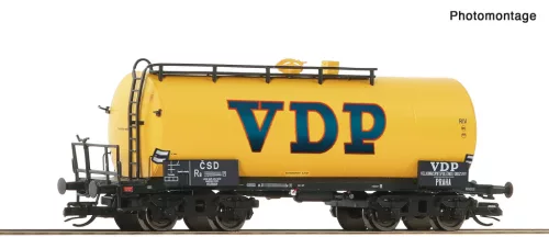 Roco 6680039 Tartálykocsi fékállással, négytengelyes VDP, CSD (E3-4) (TT)