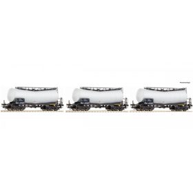 Roco 67149 Tartálykocsi-készlet, 3-részes ATIR-RAIL (E6) (H0)