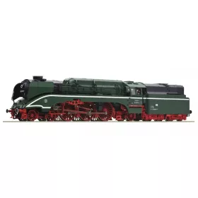   Roco 70201 Gőzmozdony BR 02 0201, olajszerkocsis, DR (E4) (H0)