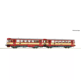   Roco 70377 Dízel motorvonat 810 458-0, pótkocsival, CD (E5) (H0) - Sound
