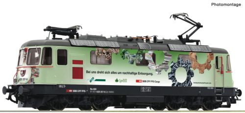 Roco 71417 Villanymozdony Re 420 257-8, SBB-Cargo (E6) (H0) - Sound