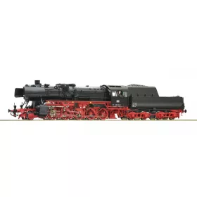 Roco 72140 Gőzmozdony BR 053 129-3, csónak szerkocsival, DB (E4) (H0)