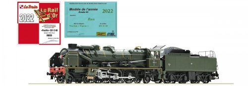 Roco 73078 Gőzmozdony Serie 231 E 40, SNCF (E3) (H0)