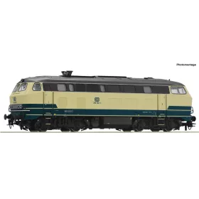   Roco 7310010 Dízelmozdony BR 218 150-1, bézs-óceánkék, DB (E4) (H0) - Sound