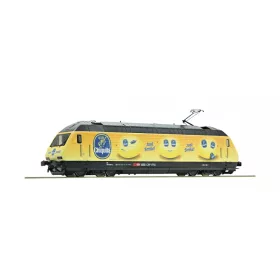 Roco 73284 Villanymozdony Re 460 029, Chiquita reklámmal, SBB (E6) (H0) - Sound