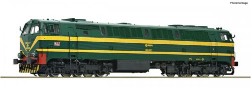 Roco 73703 Dízelmozdony D.333, zöld/sárga, RENFE (E4) (H0) - Sound