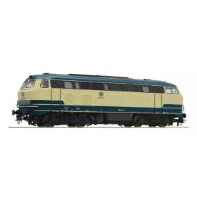   Roco 73727 Dízelmozdony BR 218 218-6, bézs/óceánkék, DB (E4) (H0) - Sound