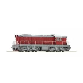 Roco 73772 Dízelmozdony T669.0, piros, CSD (E4) (H0)
