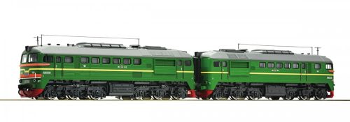 Roco 73794 Dízelmozdony-egység 2M62, zöld, RZD (E5) (H0)