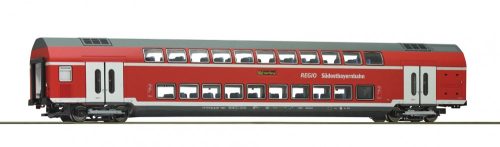 Roco 74158 Emeletes személykocsi, négytengelyes DBpza, 2. osztály, Südostbayernbahn, DB-AG 