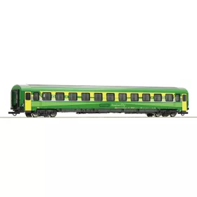   Roco 74333 Személykocsi, négytengelyes Eurofima, 1./2. osztály, GYSEV/Raaberbahn (E6) (H0)