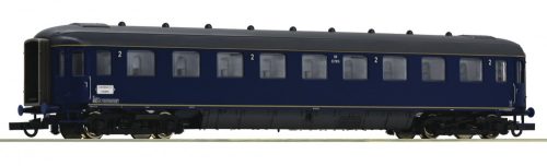 Roco 74429 Személykocsi, négytengelyes Plan D B9, 2. osztály, kék, NS (E3) (H0)