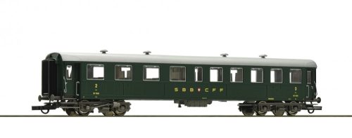 Roco 74527 Személykocsi, négytengelyes 2./3. osztály, SBB (E2-3) (H0)