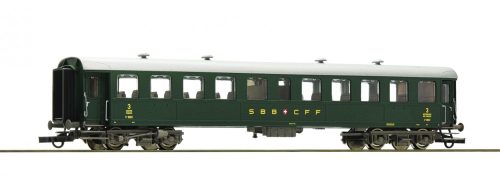 Roco 74528 Személykocsi, négytengelyes 3. osztály, SBB (E2-3) (H0)