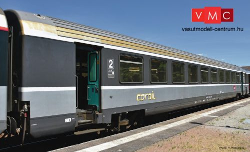 Roco 74541 Személykocsi. négytengelyes Corailwagen, 2. osztály B10tu, SNCF (E6) (H0)