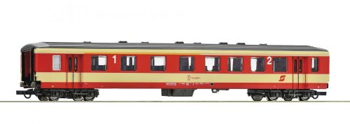 Roco 74693 Személykocsi, négytengelyes Schlierenwagen, ABp 1./2. osztály, ÖBB (E5) (H0)