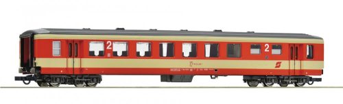 Roco 74696 Személykocsi, négytengelyes Schlierenwagen, Bpz 2. osztály/büfé, ÖBB (E5) (H0)
