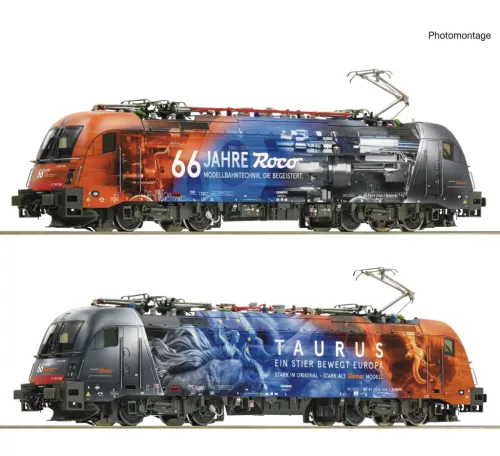 Roco 7500103 Villanymozdony Rh 1216 006-7 Taurus, 66 Jahre ROCO, ÖBB (E6) (H0)