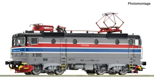 Roco 7510210 Villanymozdony Rc 4 1166, Nordic - Amtrak Design, NRFAB (E6) (H0) - Sound
