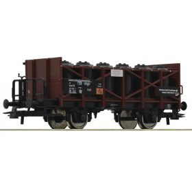 Roco 76307 Savedényszállító teherkocsi fékállással, Zik, DR (E4) (H0)