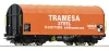 Roco 76439 Ponyvás négytengelyes teherkocsi, Shimmns, Tramesa Steel (E6) (H0)
