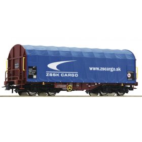   Roco 76441 Ponyvás négytengelyes teherkocsi, Shimmns, ZSSK (E6) (H0)