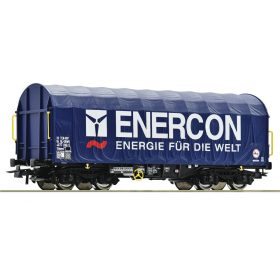   Roco 76448 Ponyvás négytengelyes teherkocsi, Shimms, Enercon (E6) (H0)