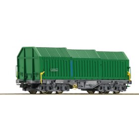   Roco 76461 Teleszkóptetős négytengelyes teherkocsi, Shimmns, Renfe (E5) (H0)