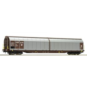   Roco 76480 Eltolható oldalfalú négytengelyes teherkocsi, Habins-y, DSB (E6) (H0)