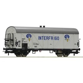 Roco 76713 Hűtőkocsi, Interfrigo/Fyffes, DB (E3-4) (H0)