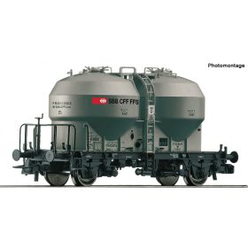   Roco 76762 Poranyagszállító silókocsi, Ucs, SBB (E5-6) (H0)