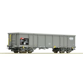   Roco 76818 Nyitott négytengelyes teherkocsi, szürke Eaos, SBB (E5) (H0)