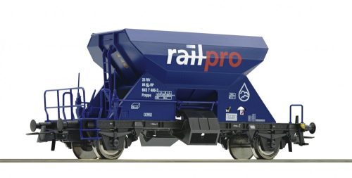 Roco 76849 Önürítős kőszállító teherkocsi, Fccpps, Railpro (E6) (H0)