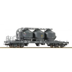   Roco 76881 Poranyagszállító négytengelyes tartálykocsi, Uacs, ÖBB (E6) (H0)