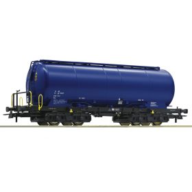   Roco 76887 Poranyagszállító silótartályos négytengelyes teherkocsi fékállással, Holcim (E6) (H0)