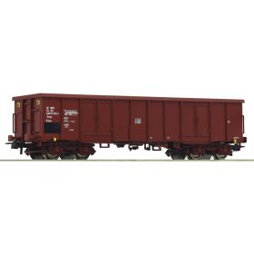   Roco 76908 Nyitott négytengelyes teherkocsi, barna, SJ (E4) (H0)
