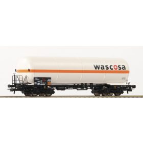   Roco 76975 Gázszállító négytengelyes tartálykocsi, Zags, Wascosa (E5) (H0)