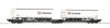Roco 77390 Konténerszállító iker-zsebeskocsi, Sdggmrs 738/T3000e, Ekol / DB-Schenker (E6) (