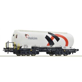   Roco 77423 Poranyagszállító négytengelyes silókocsi, Uacs, Holcim (E6) (H0)