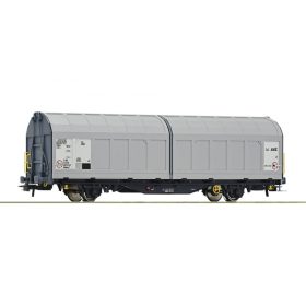   Roco 77490 Eltolható oldalfalú teherkocsi, Hbbinss, Green Cargo, SJ (E6) (H0)