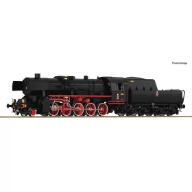  Roco 78108 Gőzmozdony Ty2, csónak szerkocsival, PKP (E3-4) (H0) - AC / Sound