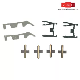 Roco 98004 Egyenes hézagoló gumiágyazatos sín, D2 (2 mm) - Roco LINE (H0)