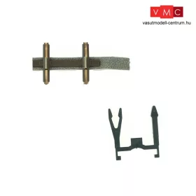 Roco 98006 Egyenes hézagoló gumiágyazatos sín, D5 (5 mm) - Roco LINE (H0)