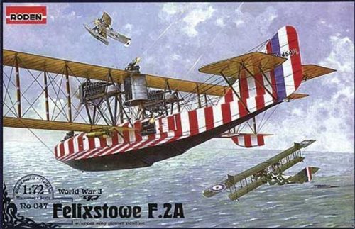 Roden 047 Felixstowe F.2A w/upper wing gunner position (1/72)