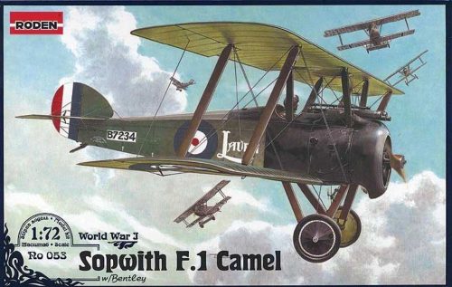 Roden 053 Sopwith F.1 Camel w/Bentley (1/72)