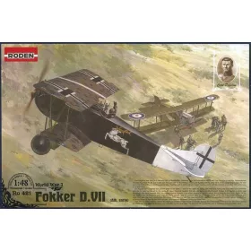   Roden 421 Fokker D.VII (Albatros built, early) Carl Degelow (1/48)