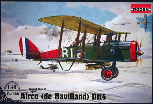 Roden 422 De Havilland D.H.4 (Eagle Engines) (1/48)